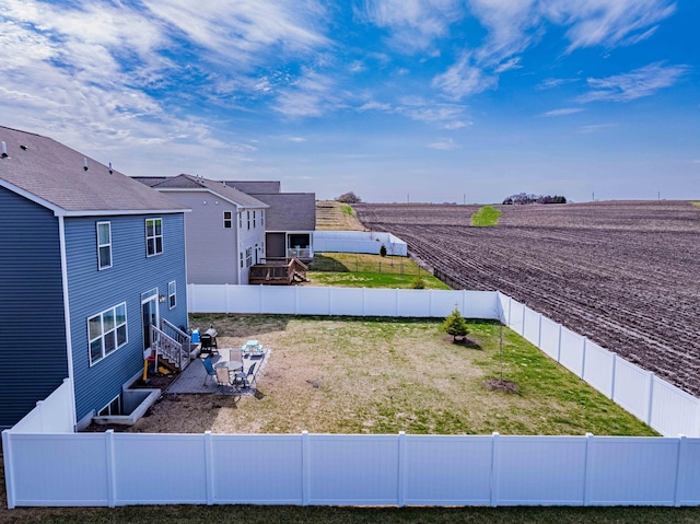 830 Foxglove Ter, Waconia, MN 55387 - view of yard featuring agricultural area, a view of rural / pastoral area, and a patio