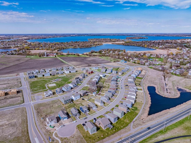 830 Foxglove Ter, Waconia, MN 55387 - aerial overview of property's location featuring a large body of water and nearby suburban area