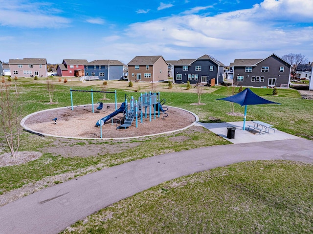 830 Foxglove Ter, Waconia, MN 55387 - community jungle gym featuring a residential view and a yard
