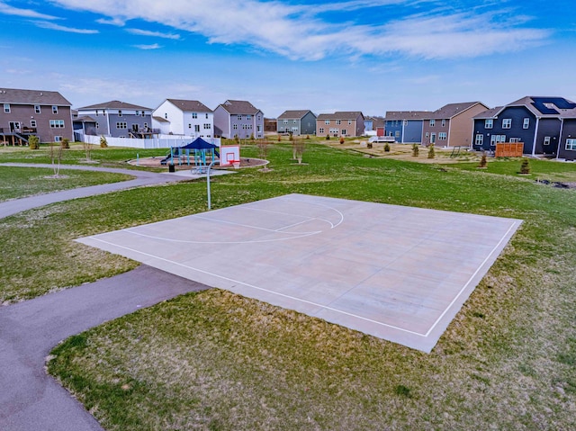 830 Foxglove Ter, Waconia, MN 55387 - view of home's community with a residential view, community basketball court, and a lawn
