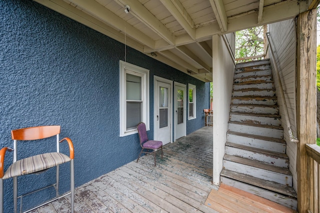 3400 Elliot Ave S, Minneapolis, MN 55407 - wooden terrace with stairway