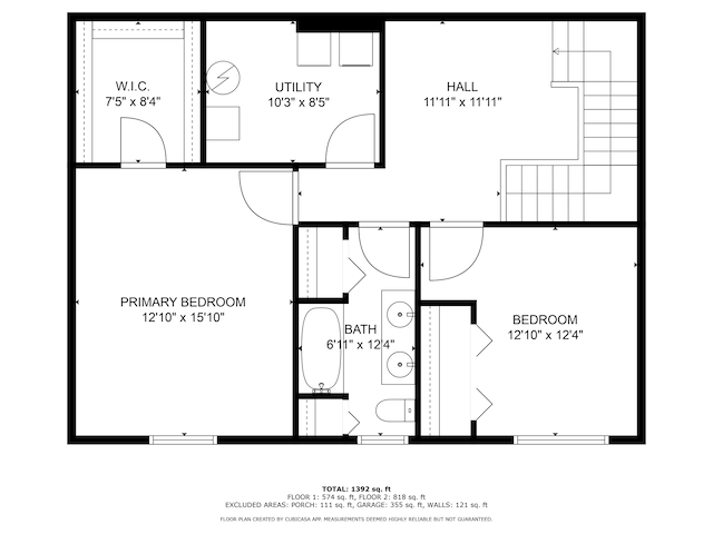 803 Willow Glen Ct, Buffalo, MN 55313 - view of floor plan / room layout