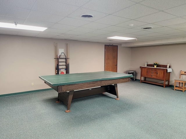 520 5th St SW Unit 318, Willmar, MN 56201 - recreation room featuring carpet floors and baseboards