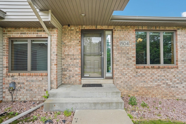 1504 Monarch St, Shakopee, MN 55379 - view of exterior entry featuring brick siding
