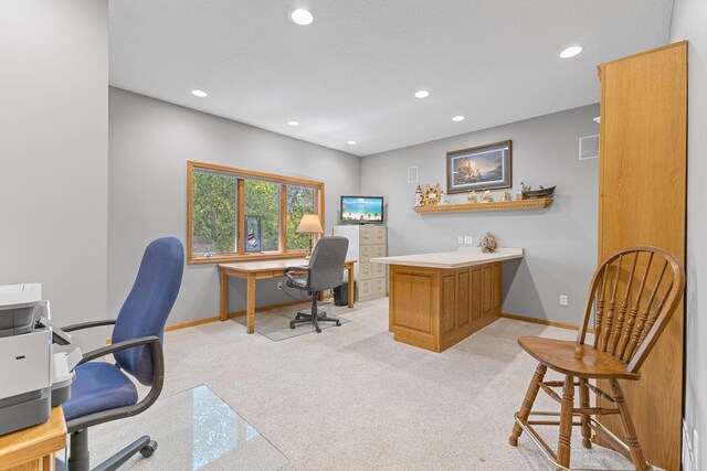 1115 Trappers Xing, Lino Lakes, MN 55038 - office space featuring recessed lighting and light carpet
