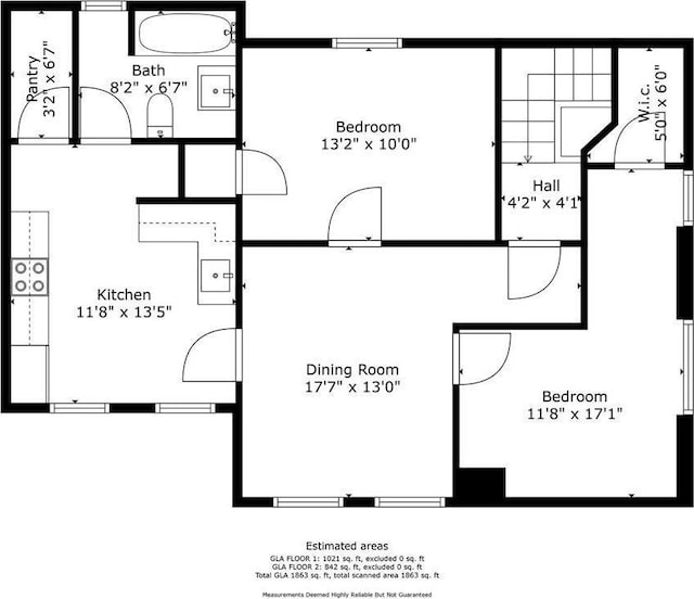 608 Beaumont St, Saint Paul, MN 55130 - home floor plan