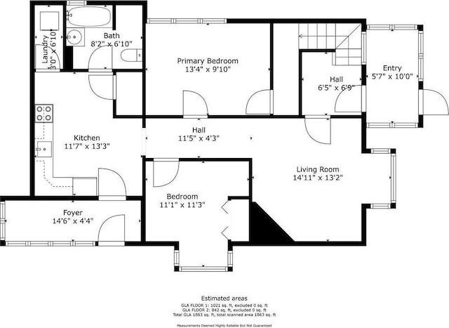 608 Beaumont St, Saint Paul, MN 55130 - property floor plan