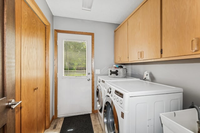 3720 Ximines Ln N, Plymouth, MN 55441 - laundry room with cabinet space and independent washer and dryer