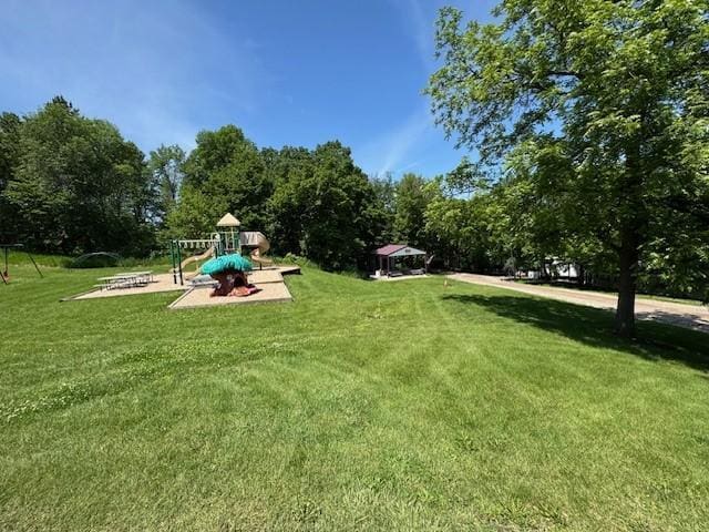 2221 Reubens Ln SW Unit 20, Farwell, MN 56327 - view of green lawn with a playground