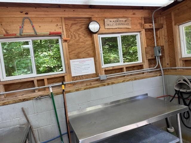 2221 Reubens Ln SW Unit 20, Farwell, MN 56327 - miscellaneous room featuring wood walls