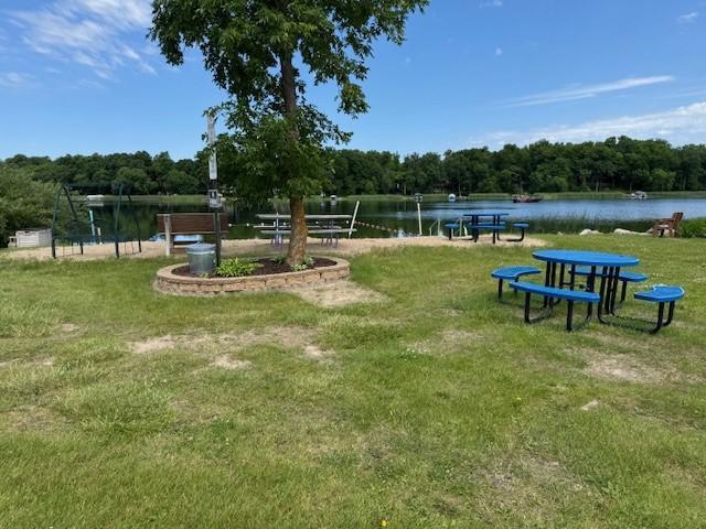 2221 Reubens Ln SW Unit 20, Farwell, MN 56327 - view of community with a yard and a water view