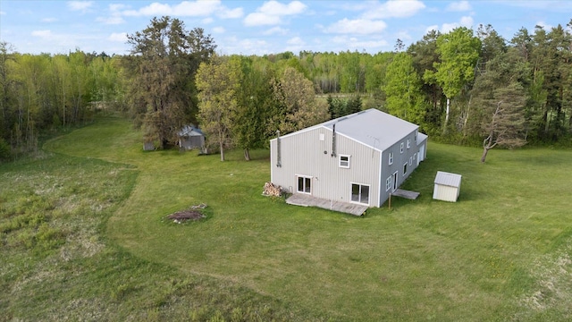 11556 Blackwood Rd, Floodwood Twp, MN 55736 - aerial view of property and surrounding area with a forest