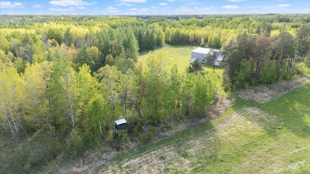 11556 Blackwood Rd, Floodwood Twp, MN 55736 - view from above of property featuring a heavily wooded area