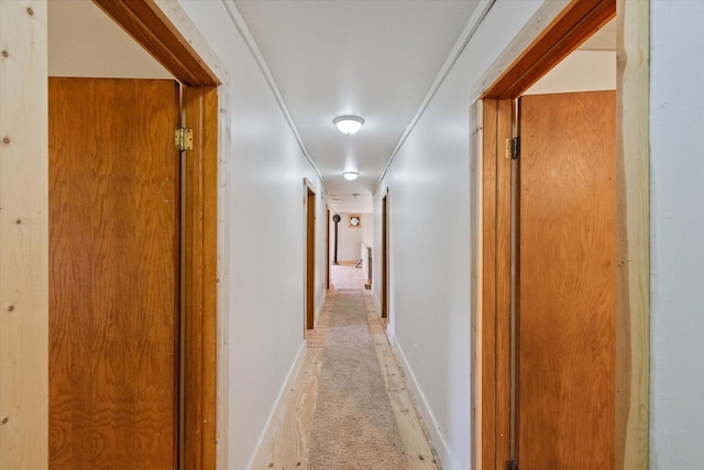 11556 Blackwood Rd, Floodwood Twp, MN 55736 - hall featuring light colored carpet