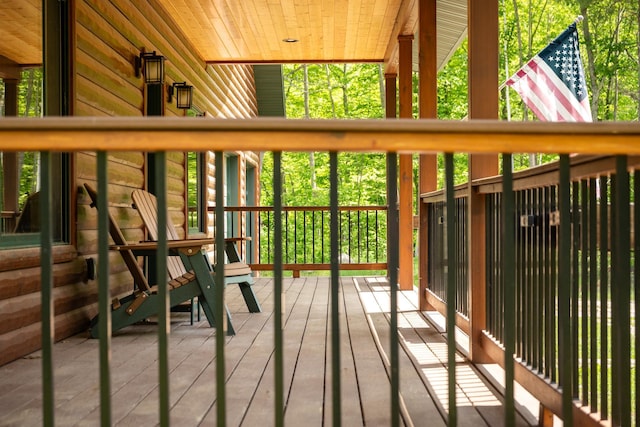 1268 Nellie Lake Ln NE, Longville, MN 56655 - view of deck