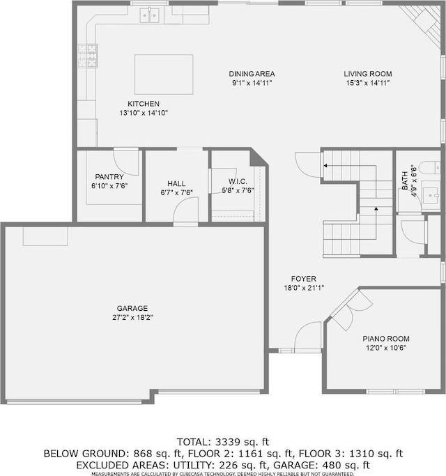 9602 7th St N, Lake Elmo, MN 55042 - home floor plan
