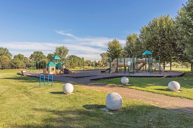 1848 111th Ave NE, Blaine, MN 55449 - communal playground featuring a yard