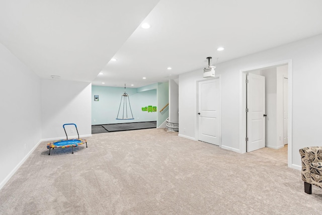11230 68th St NE, Albertville, MN 55301 - playroom with carpet and recessed lighting