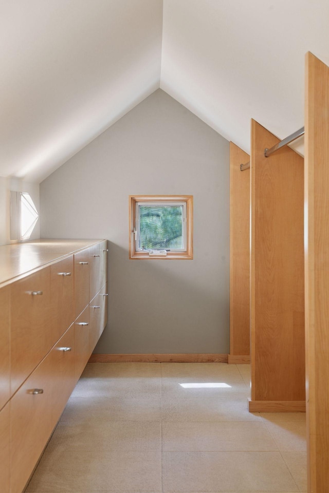 303 77th St, Chanhassen, MN 55317 - interior space with vaulted ceiling and light colored carpet