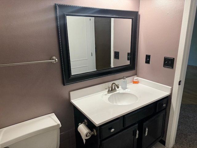 8942 Underwood Ln N, Maple Grove, MN 55369 - bathroom with vanity and toilet