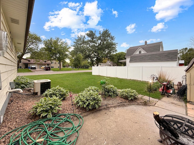 288 Locust St, Dawson, MN 56232 - view of patio featuring cooling unit