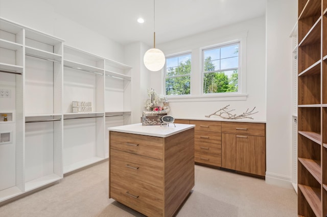 2475 Dunwoody Ave, Orono, MN 55391 - walk in closet featuring light colored carpet