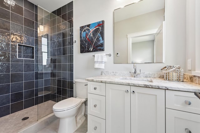 2475 Dunwoody Ave, Orono, MN 55391 - full bath with vanity, toilet, and a walk in shower