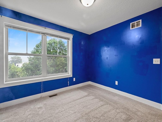 2727 3rd St, Minneapolis, MN 55411 - carpeted spare room featuring baseboards and a textured ceiling