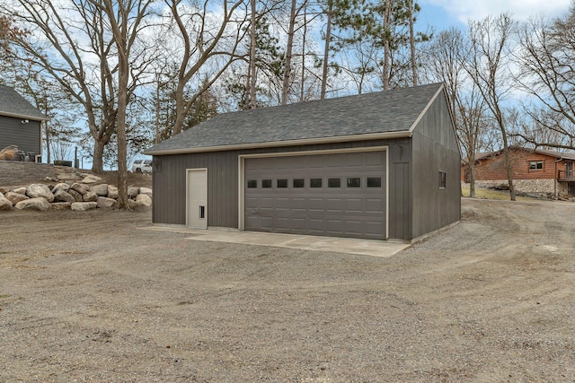 10267 Ferry Point Pl NW, Watab Twp, MN 56367 - view of detached garage