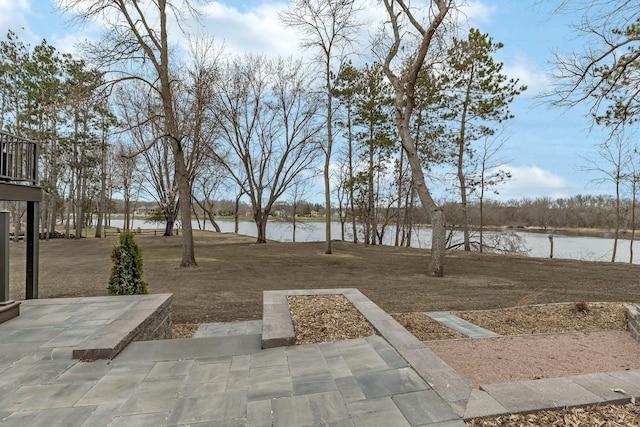 10267 Ferry Point Pl NW, Watab Twp, MN 56367 - view of yard with a water view
