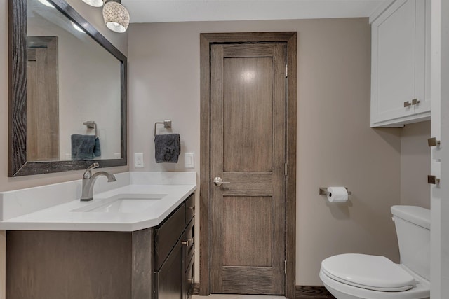 10267 Ferry Point Pl NW, Watab Twp, MN 56367 - bathroom with vanity and toilet