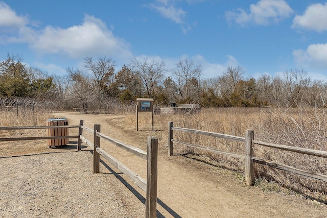 10267 Ferry Point Pl NW, Watab Twp, MN 56367 - gate with a rural view