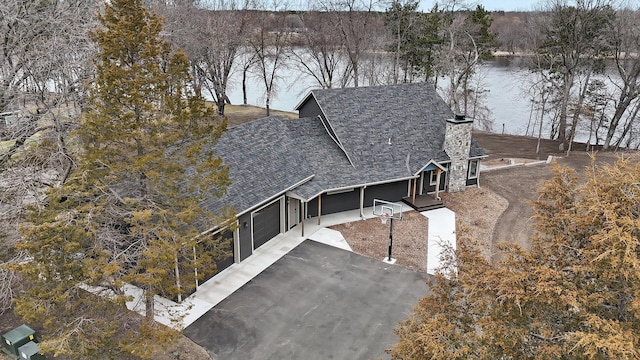 10267 Ferry Point Pl NW, Watab Twp, MN 56367 - view from above of property featuring a large body of water