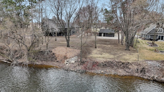 10267 Ferry Point Pl NW, Watab Twp, MN 56367 - view of green lawn featuring a water view