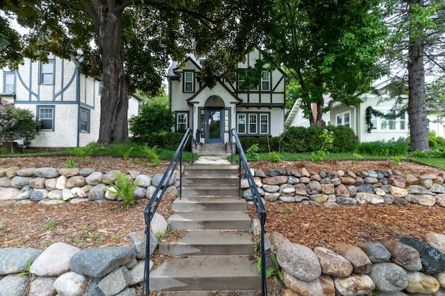 4848 Ewing Ave S, Minneapolis, MN 55410 - tudor-style house with stucco siding