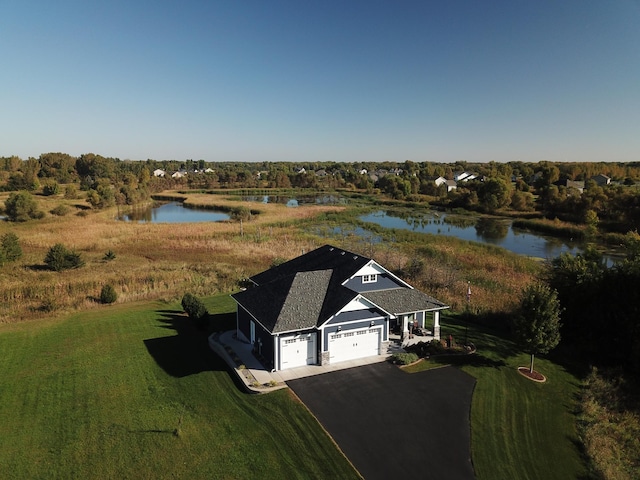 7720 242nd St, Wyoming, MN 55025 - view from above of property with a large body of water
