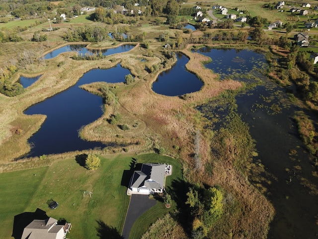 7720 242nd St, Wyoming, MN 55025 - aerial view of property's location featuring a nearby body of water