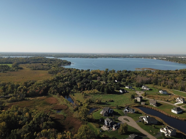 7720 242nd St, Wyoming, MN 55025 - aerial view of property and surrounding area featuring a nearby body of water