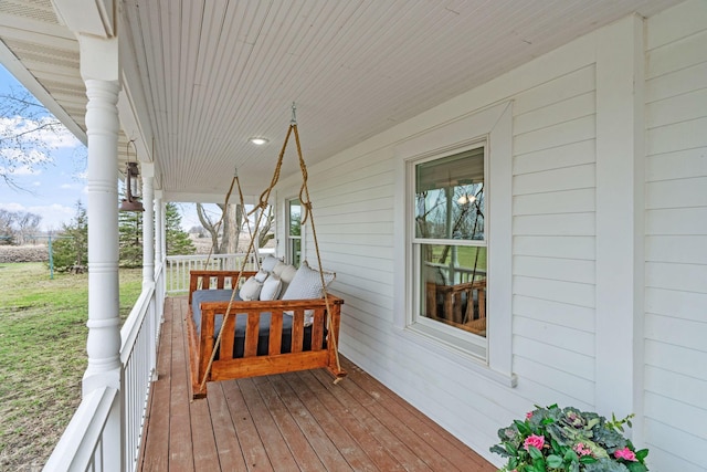 27151 Aberdeen Ave, New Prague, MN 56071 - porch featuring a lawn