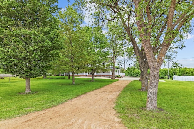 27151 Aberdeen Ave, New Prague, MN 56071 - view of property's community featuring a lawn and dirt driveway