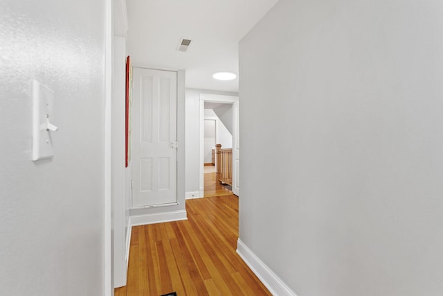 27151 Aberdeen Ave, New Prague, MN 56071 - hallway with light wood finished floors and baseboards