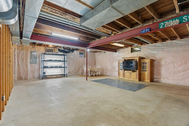 27151 Aberdeen Ave, New Prague, MN 56071 - unfinished below grade area with electric panel