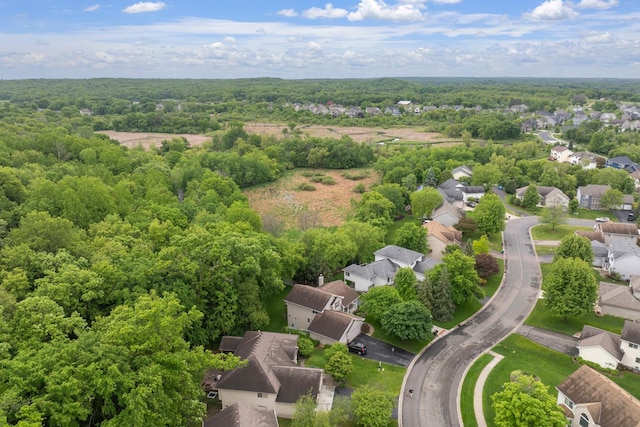 14925 Hillside Trl, Savage, MN 55378 - aerial view of residential area with a heavily wooded area