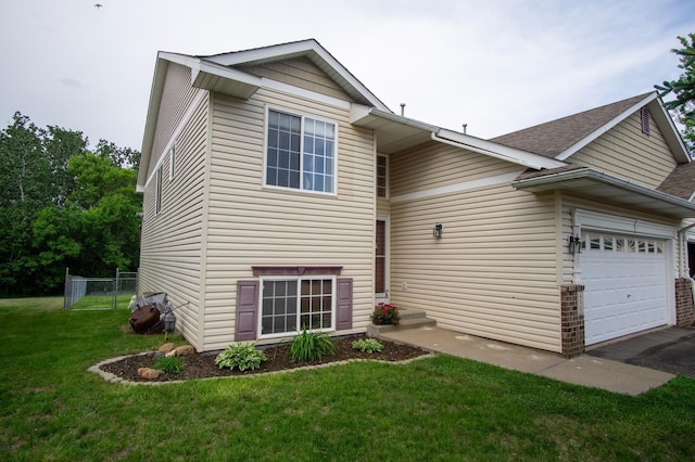 450 Meadow Ln, Somerset, WI 54025 - view of front of home featuring an attached garage and driveway