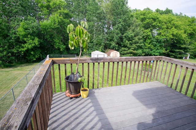 450 Meadow Ln, Somerset, WI 54025 - view of deck