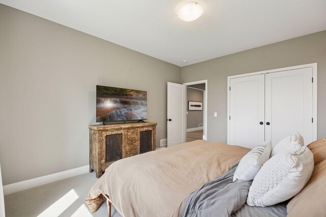 6297 Yuma Ln N, Maple Grove, MN 55311 - bedroom featuring carpet floors, a closet, and baseboards