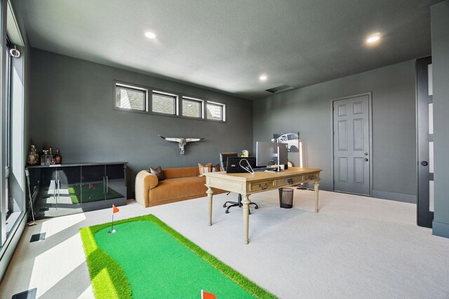 6297 Yuma Ln N, Maple Grove, MN 55311 - carpeted office space with recessed lighting