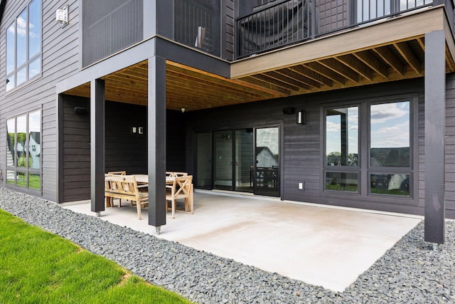 6297 Yuma Ln N, Maple Grove, MN 55311 - view of patio / terrace featuring a balcony