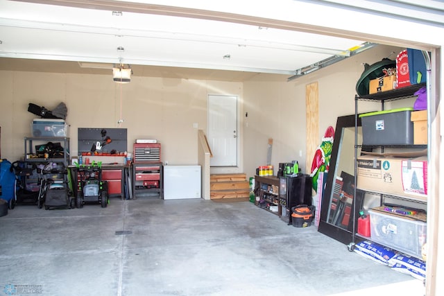 2700 14th St W, West Fargo, ND 58078 - garage featuring a garage door opener