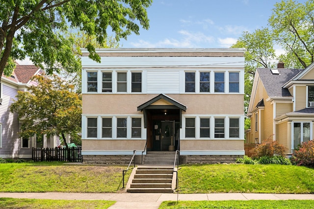 3129 Garfield Ave, Minneapolis, MN 55408 - view of front of house featuring stucco siding